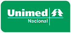 Logotipo Centro Nacional Unimed - Cuidar de você, esse é o plano.