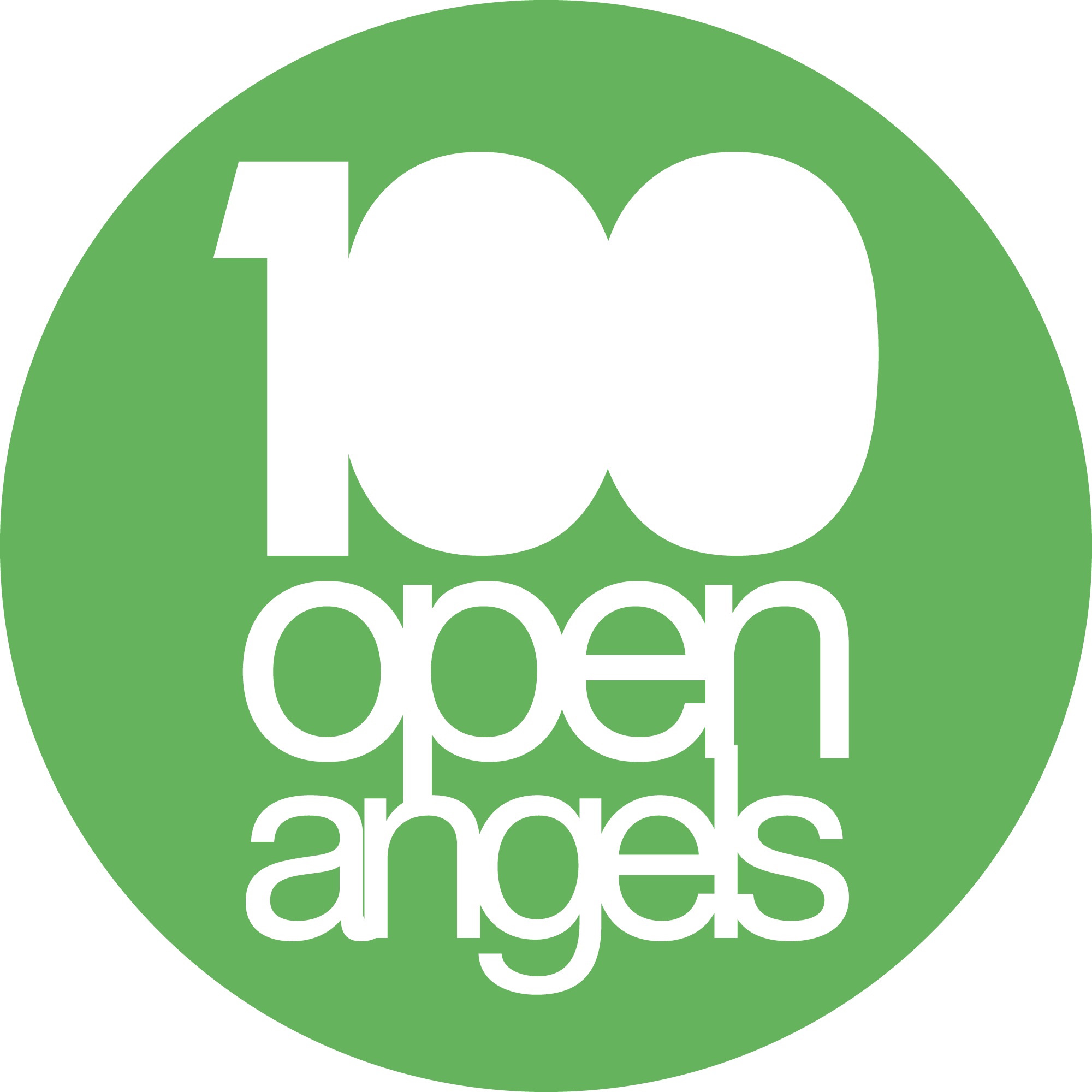 Logotipo 100 Open Angels