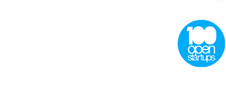 Logotipo Inovabra 100 open Startups