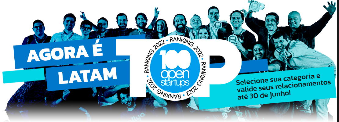 Imagem da logo do Ranking 100 Open startups